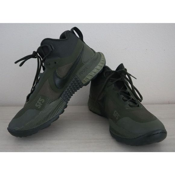 Nike CK9951 Men's Sz 12 Khaki/Green React SFB Carbon Elite Outdoor Shoes $165 - Picture 1 of 8